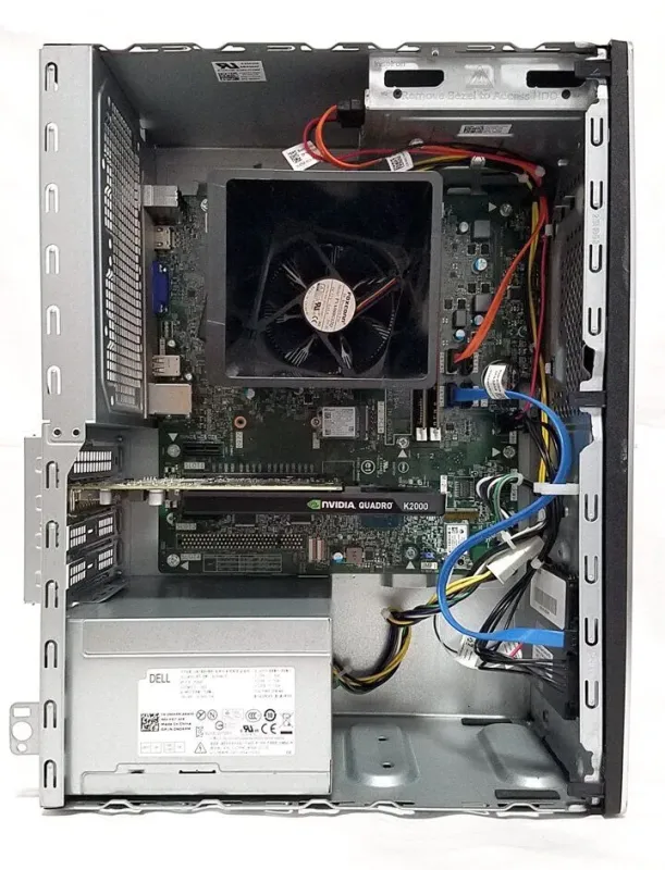 Ігровий ПК Dell Inspiron 3670 Tower / Intel Core i3-9100 (4 ядра по 3.6 - 4.2 GHz) / 16 GB DDR4 / 256 GB SSD M.2 / nVidia Quadro K2000, 2 GB GDDR5, 128-bit / Windows 10 б/в - зображення 4