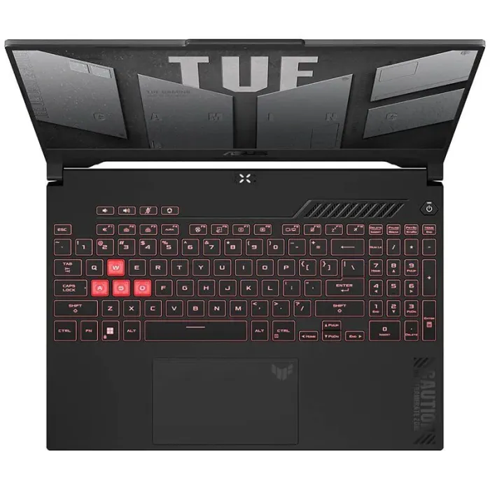 Ігровий ноутбук Asus TUF Gaming 15 FA507NV-LP109W / 15.6" (1920x1080) IPS / AMD Ryzen 5 7535HS (6 (12) ядер по 3,3 - 4,55 ГГц) / 16 ГБ DDR5 / 240 ГБ SSD / nVidia GeForce RTX 4060, 8 ГБ GDDR6, 128-bit / WebCam б/в - зображення 3