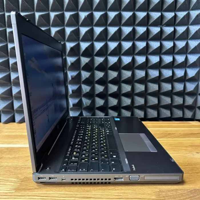 Ноутбук HP ProBook 6570b / 15.6" (1366x768) TN / Intel Core i3-2370M (2 (4) ядра по 2.4 GHz) / 8 GB DDR3 / 128 GB SSD / Intel HD Graphics 3000 / WebCam / DVD-ROM б/в - зображення 5