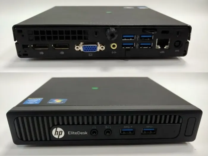Неттоп б/в HP EliteDesk 800 G1 USFF/Core i5-4590T 4 ядра 2.0-3.0 GHz/4GB DDR3 /120GB SSD/Wi-Fi - зображення 3