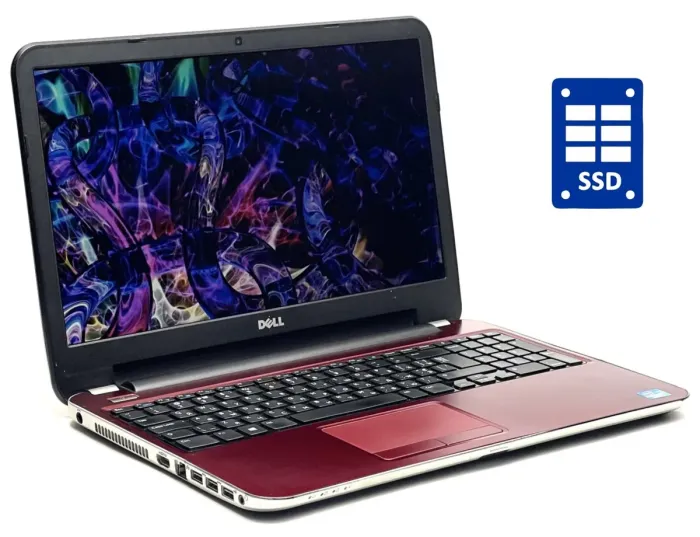 Ноутбук Dell Inspiron 15R-5521 / 15.6" (1366x768) TN Touch / Intel Core i3-3227U (2 (4) ядра по 1.9 GHz) / 8 GB DDR3 / 480 GB SSD / Intel HD Graphics 4000 / WebCam / DVD-ROM / Win 10 Home б/в - зображення 1