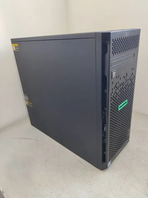Сервер HP ProLiant ML110 G9 Tower / Intel Xeon E5-2683 v3 (14 (28) ядер по 2.0 - 3.0 GHz) / 64 GB DDR4 / NO HDD (SATA) 3.5"  б/в - зображення 4