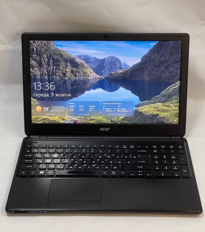 Ноутбук Б-клас Acer Aspire E1 V5WE2 / 15.6" (1366x768) TN / Intel Celeron 2955U (2 ядра по 1.4 GHz) / 8 GB DDR3 / 128 GB SSD / Intel HD Graphics / WebCam / VGA б/в - зображення 3