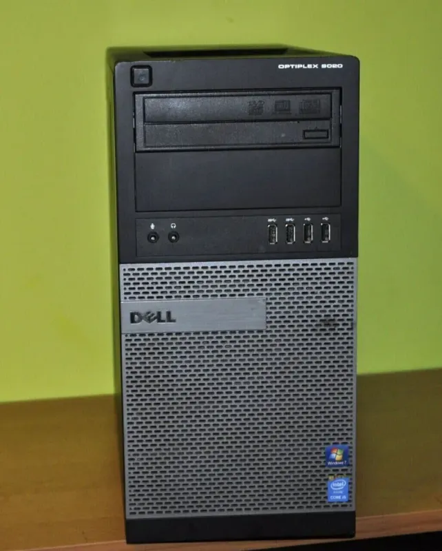 Комп'ютер Dell OptiPlex 9020 Tower / Intel Core i7-4770 (4 (8) ядра по 3.4 - 3.8 GHz) / 16 GB DDR3 / 1000 GB SSD / AMD Radeon RX 550, 4 GB GDDR5, 128-bit / DVD-ROM / DVI б/в - зображення 2