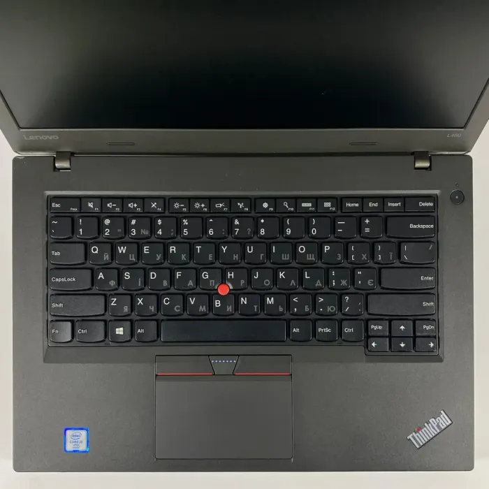 Ноутбук Б-клас Lenovo ThinkPad L460 / 14" (1366x768) TN / Intel Core i5-6300U (2 (4) ядра по 2.4 - 3.0 GHz) / 16 GB DDR3 / 256 GB SSD / Intel HD Graphics 520 / WebCam / VGA б/в - изображение 4