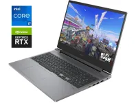 Ігровий ноутбук Б-клас HP Omen 16-ae0001nr / 16.1" (1920x1080) IPS / Intel Core i7-14700HX (20 (28) ядер по 1.5 - 5.5 GHz) / 32 GB DDR5 / 1000 GB SSD NVMe / nVidia GeForce RTX 4070, 8 GB GDDR6, 128-bit / WebCam б/в