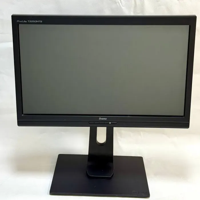 Монітор Iiyama ProLite T2250MTS/22" (1920x1080) TN Touch / USB, VGA, DVI / Вбудовані колонки 2x 1W / VESA 100x100 + Кабель живлення б/в - зображення 3