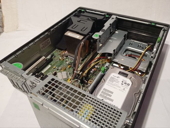 Комплект ПК Б-клас: HP Compaq Pro 6300 SFF / Intel Core i5-3470 (4 ядра по 3,2 - 3,6 ГГц) / 8 ГБ DDR3 / 500 ГБ HDD / Intel HD Graphics 2500 + Монітор LG Flatron E2242C-BN / 22" (1920x1080) TN / 1x VGA / VESA 75x75 б/в - изображение 6