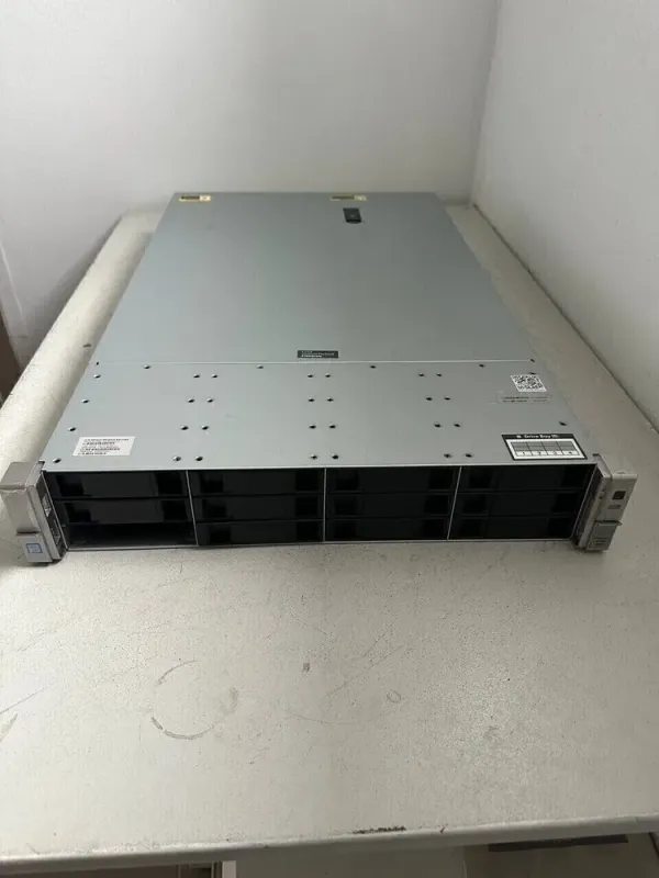 Сервер HP ProLiant DL380 Gen9 (4 LFF) 2U Rack / 2x Intel Xeon E5-2680 v4 (14 (28) ядра по 2.4 - 3.3 GHz) / 128 GB DDR4 / 4000 GB HDD (SAS) / RAID HP Smart Array P440ar / 2x 500W б/в - зображення 2