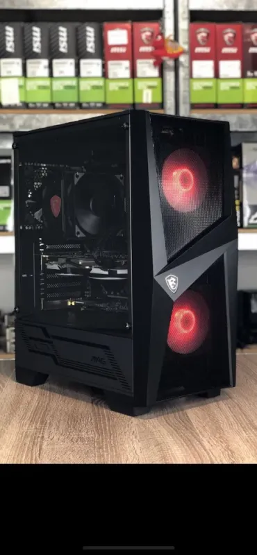 Ігровий ПК MSI MAG Forge 100M Tower / Intel Core i5-10400F (6 (12) ядер по 2.9 - 4.3 GHz) / 16 GB DDR4 / 480 GB SSD+1000 GB HDD / nVidia GeForce GTX 1070, 8 GB GDDR5, 256-bit / Wi-Fi модуль б/в - зображення 10