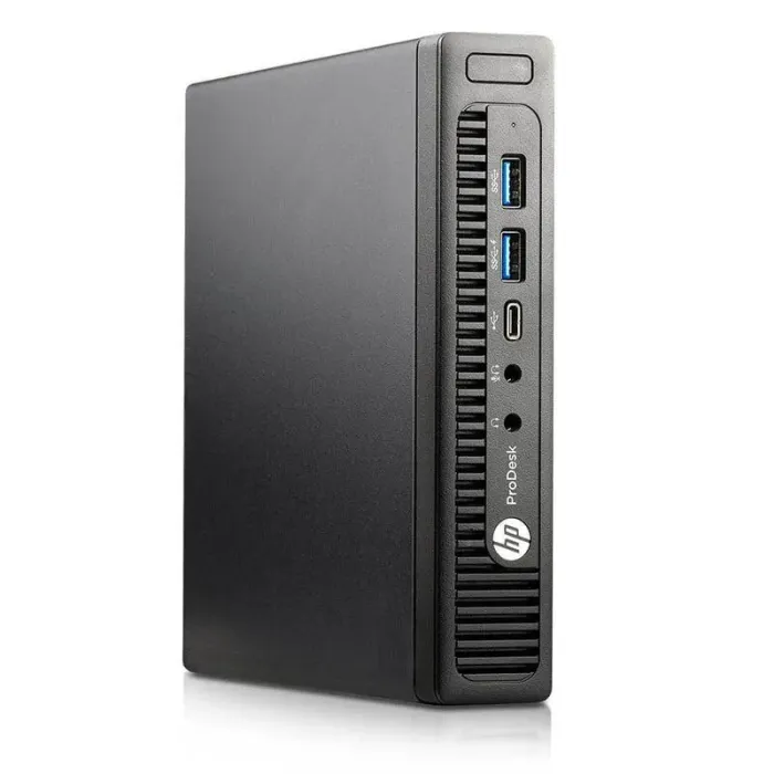 Неттоп HP ProDesk 600 G2 Mini USFF / Intel Core i5-6400T (4 ядра по 2.2 - 2.8 GHz) / 8 GB DDR4 / 120 GB SSD / Intel HD Graphics 510 / DisplayPort б/в - зображення 2
