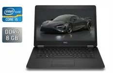 Ультрабук Dell Latitude E7470 / 14" (1600x900) TN / Intel Core i5-6300U (2 (4) ядра по 2.4 - 3.0 GHz) / 8 GB DDR4 / 240 GB SSD / Intel HD Graphics 520 / HDMI / WebCam / Windows 10 б/в