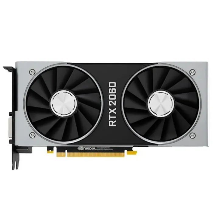 Дискретна відеокарта nVidia GeForce RTX 2060, 6 GB GDDR6, 192-bit / DisplayPort, HDMI б/в - зображення 1