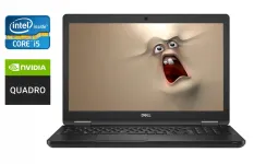 Мобільна робоча станція Dell Precision 3530 / 15.6" (1920x1080) IPS / Intel Core i5-8400H (4 ядра по 2.5 - 4.2 GHz) / 16 GB DDR4 / 512 GB SSD / nVidia Quadro P600, 4 GB GDDR5, 128-bit / WebCam / VGA б/в