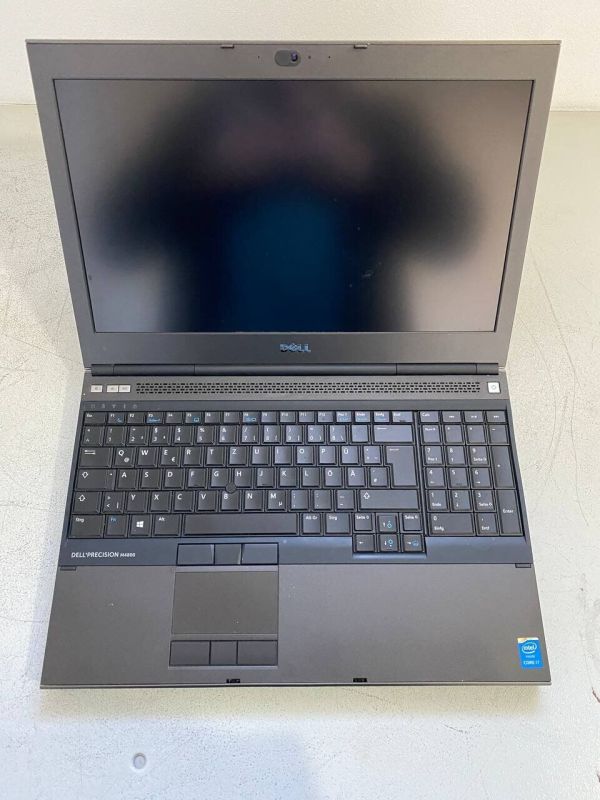 Мобільна робоча станція Б-класу Dell Precision M4800 / 15.6" (1920x1080) TN / Intel Core i7-4810MQ (4 (8) ядра по 2.8 - 3.8 GHz) / 32 GB DDR3 / 256 GB SSD / nVidia Quadro K2100M, 2 GB GDDR5, 128-bit / WebCam / DVD-ROM б/в - зображення 2