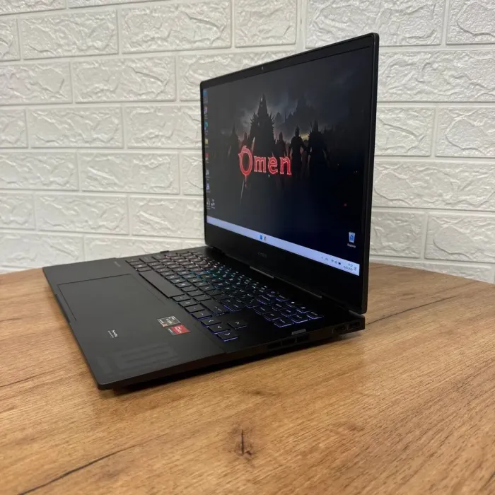 Ігровий ноутбук Б-клас HP Omen 16-n0033dx / 16.1" (1920x1080) IPS / AMD Ryzen 7 6800H (8 (16) ядер по 3.2 - 4.7 GHz) / 16 GB DDR5 / 512 GB SSD NVMe / AMD Radeon RX 6650M, 8 GB GDDR6, 128-bit / WebCam б/в - зображення 5