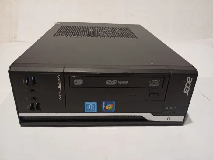 ПК Б-клас Acer Veriton X2632G SFF / Intel Core i5-4430S (4 ядра по 2.7 - 3.2 GHz) / 8 GB DDR3 / 500 GB HDD / Intel HD Graphics 4600 / DVD-RW б/в - зображення 3
