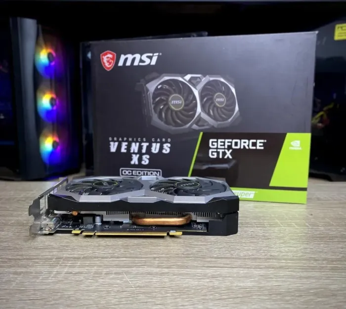 Дискретна відеокарта MSI GeForce GTX 1660 Super Ventus XS OC, 6 GB GDDR6, 192-bit / 1x HDMI, 3x DisplayPort / Коробка / (GTX 1660 SUPER VENTUS XS OC) б/в - зображення 3