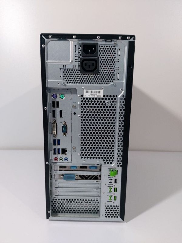 Комп'ютер Fujitsu Esprimo P956 E90 Tower / Intel Core i5-6600 (4 ядра по 3,3 - 3,9 ГГц) / 16 ГБ DDR4 / 256 ГБ SSD M.2 + 500 ГБ HDD / AMD Radeon RX 570, 4 ГБ GDDR5, 256-біт / DVD-ROM б/в - изображение 7