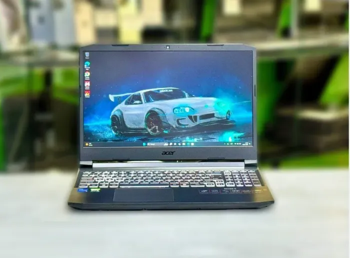 Ігровий ноутбук Acer Nitro 5 AN515-57 / 15.6" (2560x1440) IPS / Intel Core i5-11400H (6 (12) ядер по 4.5 GHz) / 32 GB DDR4 / 512 GB SSD M.2 / nVidia GeForce RTX 3060, 6 GB GDDR6, 192-bit / WebCam б/в - зображення 2