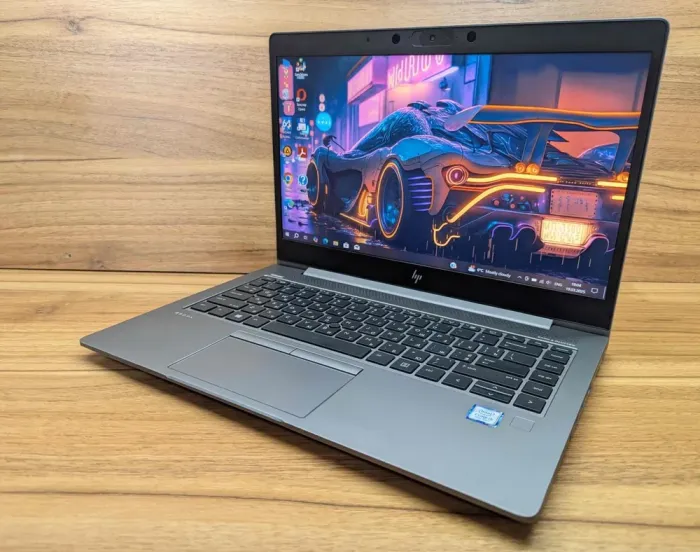 Мобільна робоча станція HP zBook 14u G6 / 14" (1920x1080) IPS / Intel Core i5-8265U (4 (8) ядра по 1.6 - 3.9 GHz) / 16 GB DDR4 / 256 GB SSD / AMD Radeon Pro WX 3200, 4 GB GDDR5, 128-bit / WebCam / TouchID / Windows 10 б/в - зображення 5