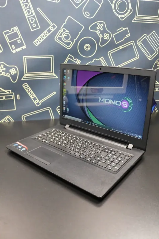 Ноутбук Lenovo IdeaPad 110-15ACL / 15.6" TN / AMD E1-7010 (2 ядра по 1.5GHz) / 4GB DDR3 / 120GB SSD / Radeon R2 Graphics / WebCam б/в - зображення 4