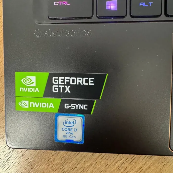 Ігровий ноутбук MSI GS65 Stealth Thin 8RF / 15.6" (1920x1080) IPS / Intel Core i7-8750H (6 (12) ядер по 2.2 - 4.1 GHz) / 32 GB DDR4 / 512 GB SSD NVMe / nVidia GeForce GTX 1070 Max-Q, 8 GB GDDR5, 256-bit / WebCam б/в - зображення 8