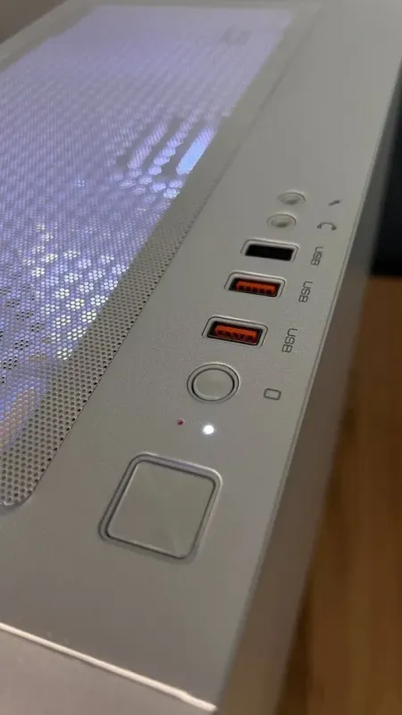 Збірка під замовлення: ігровий ПК Cougar Uniface Mini RGB White Tower / AMD Ryzen 5 5600 (6 (12) ядер по 3.5 - 4.4 GHz) / 32 GB DDR4 / 1000 GB SSD M.2 / nVidia GeForce RTX 3070, 8 GB GDDR6, 256-bit / 650W б/в - зображення 10