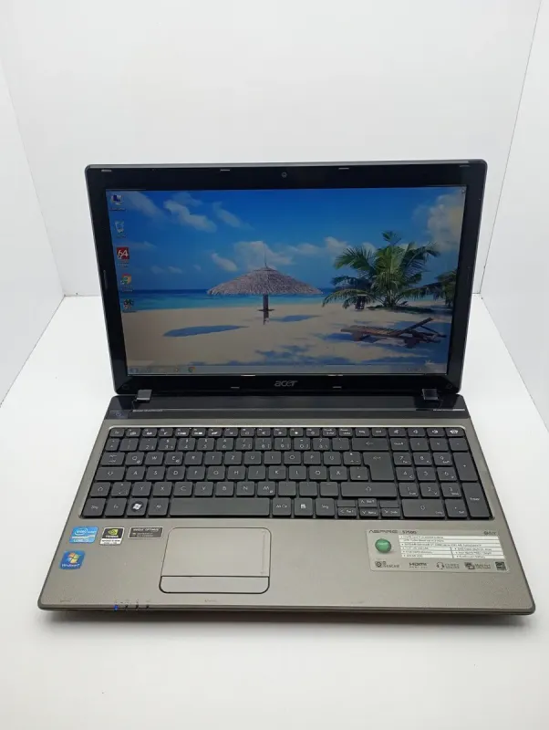 Ноутбук Б-клас Acer Aspire 5750G / 15.6" (1366x768) TN / Intel Core i5-2430M (2 (4) ядра по 2.4 - 3.0 GHz) / 6 GB DDR3 / 500 GB HDD / nVidia GeForce GT 520m, 1 GB DDR3, 64-bit / WebCam б/в - зображення 9