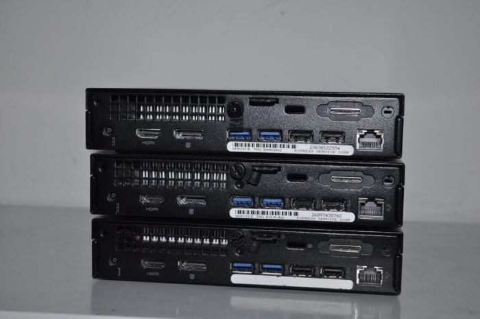 Неттоп Dell OptiPlex 3040 Micro USFF / Intel Core i5-6500T (4 ядра по 2,5 - 3,1 ГГц) / 12 ГБ DDR3 / 750 ГБ HDD / Intel HD Graphics 530 / Блок живлення / Windows 11 Pro б/в - зображення 4