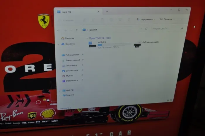 Монітор Б-клас Fujitsu L line SL22W-1/22" (1680x1050) TN/VGA, DVI + Кабелі (VGA або DVI на вибір) та блок живлення б/в - зображення 9