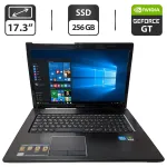 Ноутбук Lenovo G780 / 17.3" (1600x900) TN / Intel Core i3-2328M (2 (4) ядра по 2.2 GHz) / 8 GB DDR3 / 256 GB SSD / nVidia GeForce GT 635M, 2 GB GDDR3, 128-bit / WebCam б/в