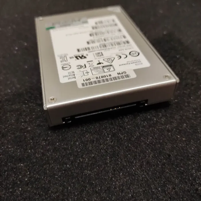 Твердотільний накопичувач SSD Hewlett Packard Enterprise DOPM3840S5xnNMRI / 2.5" / 3840 GB / SAS / eMLC б/в - зображення 6