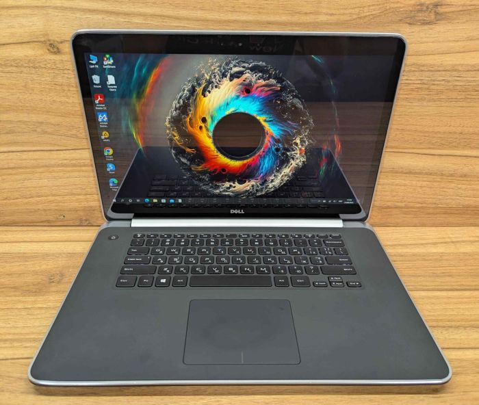 Ноутбук Dell XPS 15-9530 / 15.6" (1920x1080) IPS Touch / Intel Core i5-4200H (2 (4) ядра по 2.8 - 3.4 GHz) / 8 GB DDR3 / 240 GB SSD / Intel HD Graphics 4600 / WebCam / Windows 10 б/в - зображення 2