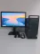 Комплект: Lenovo ThinkCentre M800 Tower / Intel Core i5-6500 (4 ядра по 3.2 - 3.6 GHz) / 16 GB DDR4 / 128 GB SSD + 512 GB SSD / nVidia GeForce GTX 1050 Ti, 4 GB GDDR5, 128-bit / DVD-ROM + Монітор LG 24MB37PM-B / 24" (1920x1080) IPS + Кабелі DVI та жив б/в