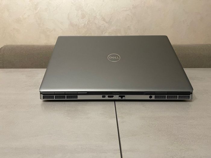 Мобільна робоча станція Dell Precision 7750 / 17,3" (1920x1080) IPS / Intel Core i7-10875H (8 (16) ядер по 2,3 - 5,1 ГГц) / 64 ГБ DDR4 / 1000 ГБ SSD / nVidia Quadro RTX 4000, 8 ГБ GDDR6, 256-біт / WebCam б/в - зображення 8