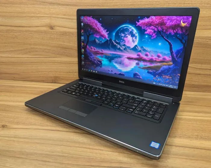 Мобільна робоча станція Dell Precision 7720 / 17,3" (1600x900) TN / Intel Core i7-7820HQ (4 (8) ядра по 2.9 - 3.9 GHz) / 32 GB DDR4 / 480 GB SSD / nVidia Quadro M1200, 4 GB GDDR5, 128-bit / HDMI / Windows 10 б/в - зображення 5