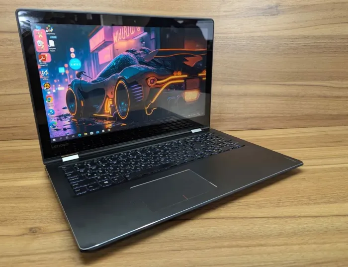 Ноутбук-трансформер Б-клас Lenovo IdeaPad 510S-141KB / 15.6" (1920x1080) IPS Touch / Intel Core i7-7500U (2 (4) ядра по 2.7 - 3.5 GHz) / 16 GB DDR4 / 480 GB SSD / AMD Radeon R7 M360, 2 GB DDR3, 64-bit / WebCam / Windows 10 б/в - зображення 6