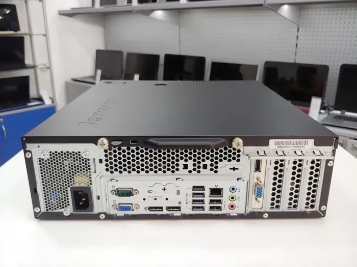 ПК Lenovo ThinkCentre M93p SFF / Intel Core i5-4590 (4 ядра 3,3 - 3,7 ГГц) / 8 ГБ DDR3 / 500 ГБ HDD / nVidia GeForce GT 620M, 1 ГБ DDR3, 64-біт / DVD-RW / Win 10 Home б/в - зображення 5