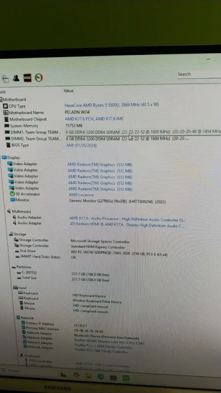 Неттоп Peladn Trycoo WO4 USFF / AMD Ryzen 5 5500U (6 (12) ядер 2.1 - 4.0 ГГц) / 16 ГБ DDR4 / 256 ГБ SSD / AMD RX Vega 7 / USB 3.1 / Wi-Fi / Bluetooth / Блок живлення в комплекті б/в - зображення 10