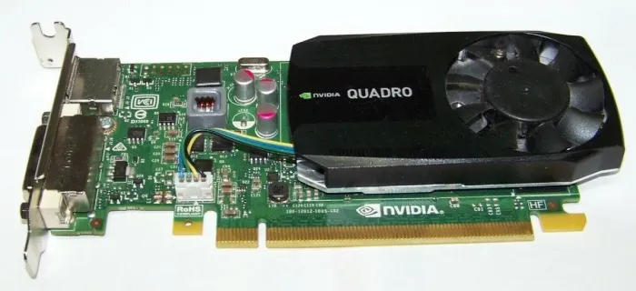 Дискретна відеокарта nVidia Quadro K620, 2 GB DDR3, 128-bit, 1x DVI, 1x DP б/в - зображення 1