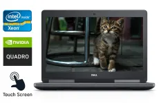 Мобільна робоча станція Dell Precision 7510 / 15,6" (1920x1080) IPS Touch / Intel Core i5-6300HQ (4 ядра по 2,3 - 3,2 ГГц) / 16 ГБ DDR4 / 512 ГБ SSD / nVidia Quadro M2000M, 4 ГБ GDDR5, 128-біт / WebCam б/в