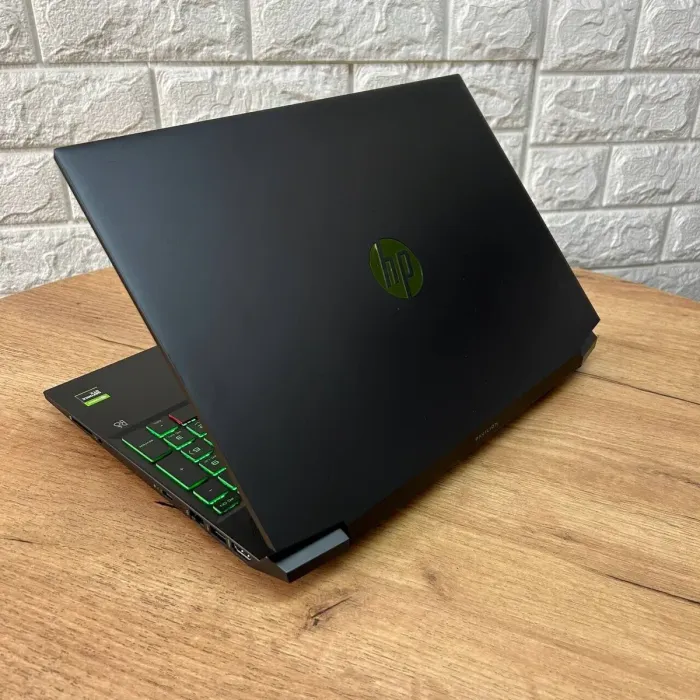 Ігровий ноутбук Б-клас HP Pavilion 15-ec1010nr / 15.6" (1920x1080) IPS / AMD Ryzen 5 4600H (6 (12) ядер по 3.0 - 4.0 GHz) / 8 GB DDR4 / 512 GB SSD / nVidia GeForce GTX 1650, 4 GB GDDR6, 128-bit / WebCam б/в - зображення 6