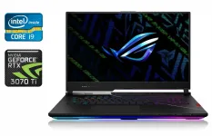 Игровой ноутбук Asus ROG Strix Scar 17 / 17.3" (2560x1440) IPS / Intel Core i9-12900H (14 (20) ядер по 3.8 - 5.0 GHz) / 32 GB DDR5 / 1000 GB SSD / nVidia GeForce RTX 3070 Ti, 8 GB GDDR6X, 256-bit / HDMI / Windows 10 б/в