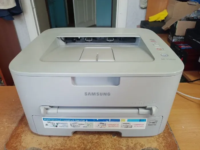 Принтер Samsung ML-2580N / Лазерний монохромний друк / 1200x1200 dpi / 24 стор./хв / A4 / USB, Ethernet б/в - зображення 2