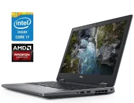 Ігровий ноутбук Dell Precision 7540 / 15.6" (1920x1080) TN / Intel Core i7-9750H (6 (12) ядер по 2.6 - 4.5 GHz) / 32 GB DDR4 / 512 GB SSD / AMD Radeon Pro WX 3200, 4 GB GDDR5, 128-bit / WebCam / Win 11 Pro б/в