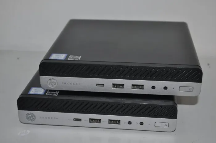 Неттоп HP ProDesk 600 G3 Mini PC USFF / Intel Core i3-7100T (2 (4) ядра по 3.4 GHz) / 8 GB DDR4 / 250 GB HDD / Intel HD Graphics 630 / Без OC б/в - зображення 2