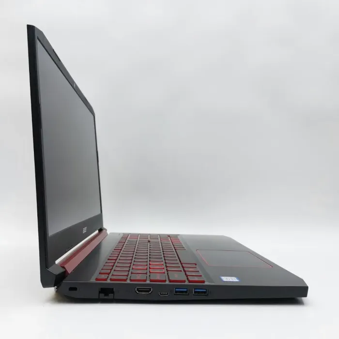 Ігровий ноутбук Acer Nitro 5 AN515-54 / 15.6" (1920x1080) IPS / Intel Core i5-9300H (4 (8) ядра по 2.4 - 4.1 GHz) / 16 GB DDR4 / 512 GB SSD / nVidia GeForce GTX 1050, 3 GB GDDR5, 96-bit / WebCam / Win 11 Pro б/в - зображення 4