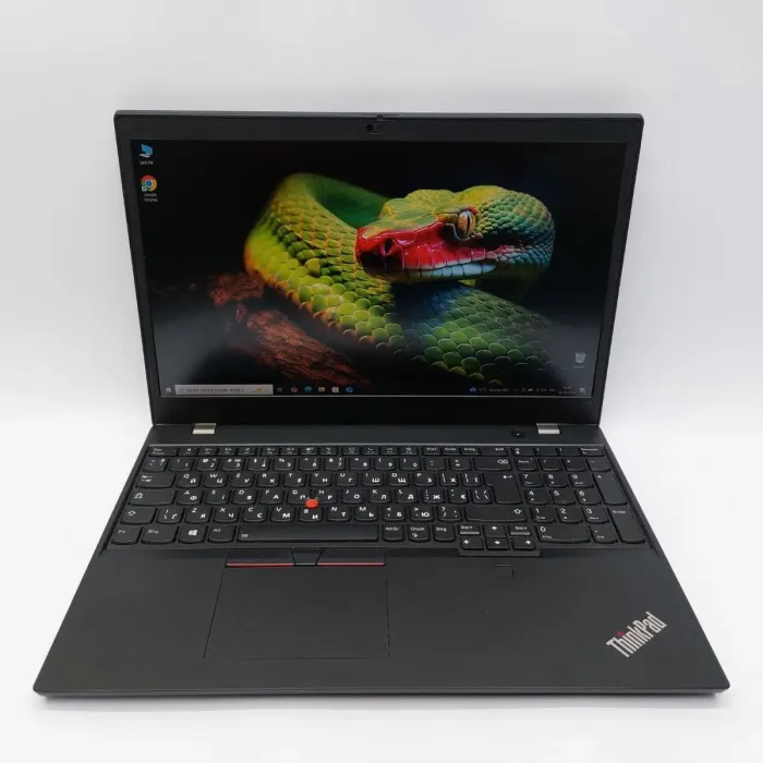 Ультрабук Lenovo ThinkPad L15 / 15.6" (1920x1080) IPS / Intel Core i5-10210U (4 (8) ядра по 1.6 - 4.2 GHz) / 16 GB DDR4 / 512 GB SSD / Intel UHD Graphics / WebCam б/в - зображення 2