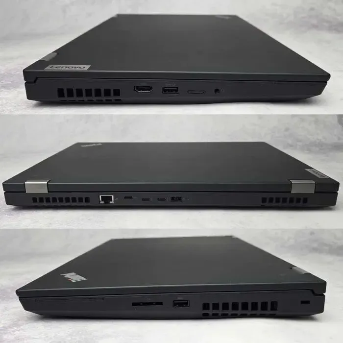 Мобільна робоча станція Lenovo ThinkPad P15 Gen 1 / 15.6" (1920x1080) IPS / Intel Core i7-10850H (6 (12) ядер по 2.7 - 5.1 GHz) / 32 GB DDR4 / 512 GB SSD M.2 / nVidia Quadro RTX 3000, 6 GB GDDR6, 192-bit / WebCam / Win 10 Pro б/в - зображення 3